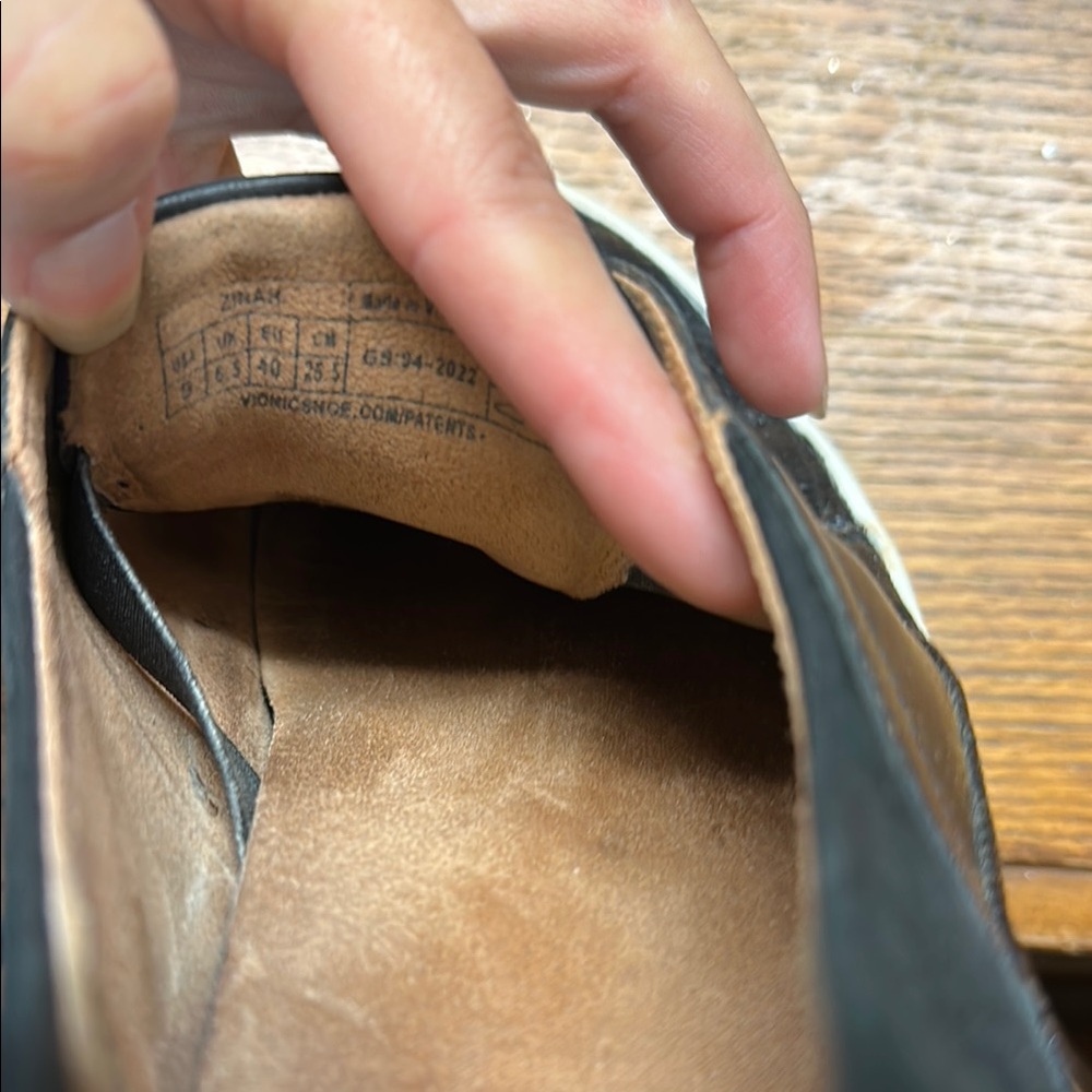 Vionic Black Slip-On Sneakers - Picture 8 of 8